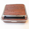 Cigarette Case & Roller Box : Real Mahogany Wood Typewriter Poetry Cigarette roller, Joint roller, Weed roller, 420 legalize it, 70mm roller