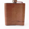 Art Quote Wood Flask : "The artist must create a spark" Auguste Rodin 6oz father day, artist gift, fire water,