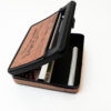 Cigarette case & Rolling Machine :  Hand Made with real wood and Poetry