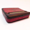 Compass BLACK Cigarette Case & Rolling Machine : Red Mahogany Wood