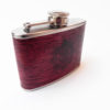 Custom Flask : Mahogany Real Wood