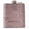 Harry Potter Quote Vintage Typewriter Real Wood Flask : "Let us step into the night and persue that flighty temptress Adventure"