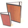 Mahogany Notebook : Real Wood cover with vintage typewritten poetry