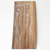 Real Wood : ORIGINAL Art from Live Model. nude woman in horns