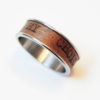 Wood Poetry Ring "MY CHOICE" : Real Wood Ring