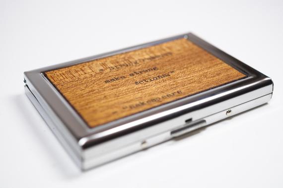 Holiday Gift Cigarette Case & Roller Machine : music notation